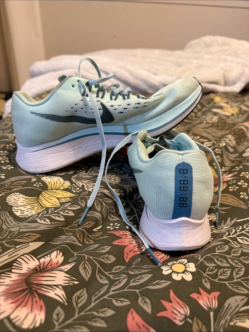 Nike Women’s Mint Blue Running Shoes Zoom Fly